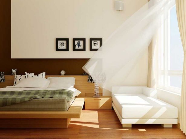Nguyen Bedroom with White Sofa in Side Window