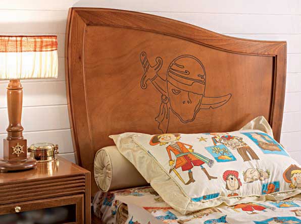 Pirates Decorations in Boy Bedroom Ideas
