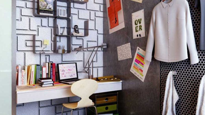 Urban Teen Study Desk Design Inspirations
