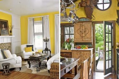 Artistic Yellow Room Inspirations