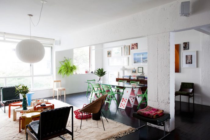 Beautiful White Apartment Interior Design