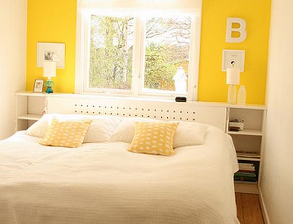 Beautiful White and Yellow Color Design
