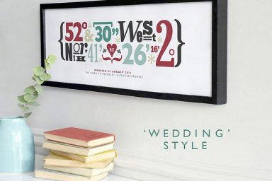 Fancy Wall Sticker Frame with Soft Color