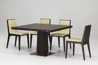 Mahogany Square Dining Table Design