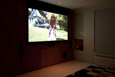 Mini Theatre Entertainment System in Small House