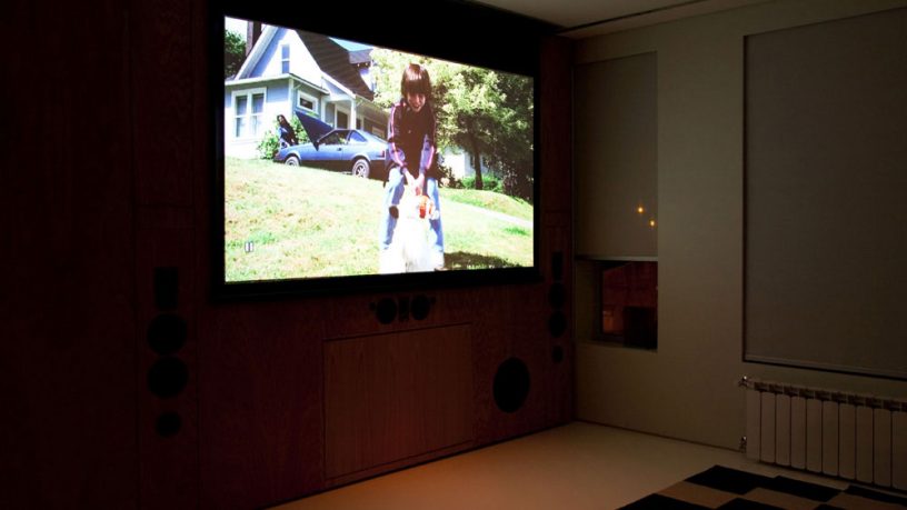 Mini Theatre Entertainment System in Small House