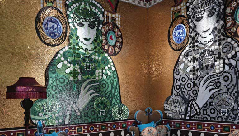Mosaic Art Wall Decorations Living Room