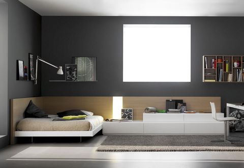 Simple and Elegant Teen Bedroom Design