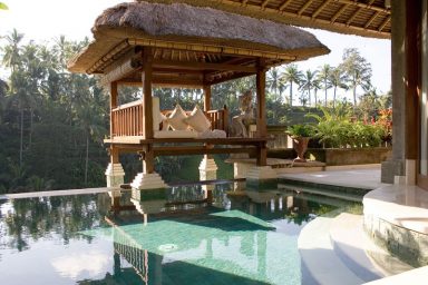 Traditional Patio and Pool Design