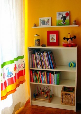 Yellow Wal Color Kid Bedroom Ideas