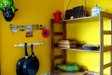 Yellow Wall Color Kitchen Areas