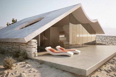Beautiful Design Villa in Desert Ideas