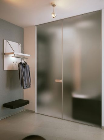 Cool Blurred Bathroom Glass Doors