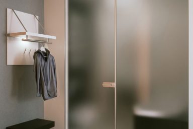 Cool Blurred Bathroom Glass Doors