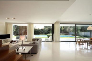 Living Room with Pool Lookout Ideas