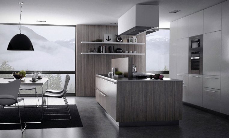 Modern Grey Kitchen Design