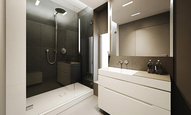 Modern Minimalistic Bathroom Design 2012