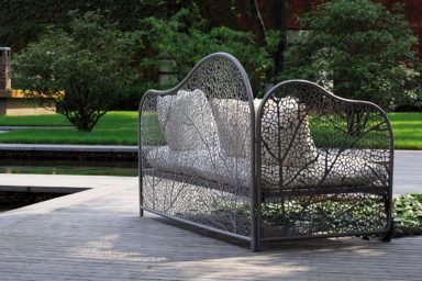 Romantic and Refined Grey Garden Furnitre Collection