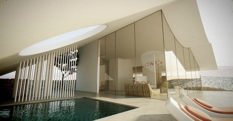 Small Desert Residence Pool