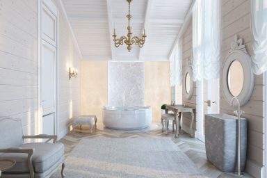The White Luxury Bathroom Overview Inspirations