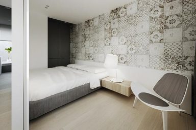 Unique and Minimalist Bedroom Wallpaper