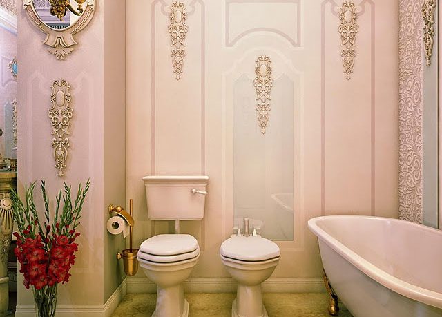 Amazing Baroque Bathroom Details