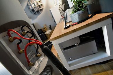 EntertainmentConnection with Neat Cable Organization