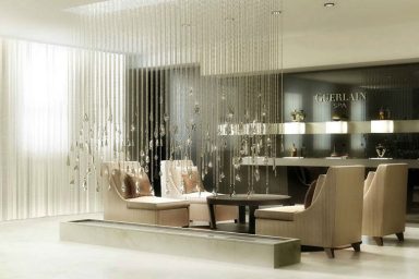 Guerlain Spa Reception Design Ideas