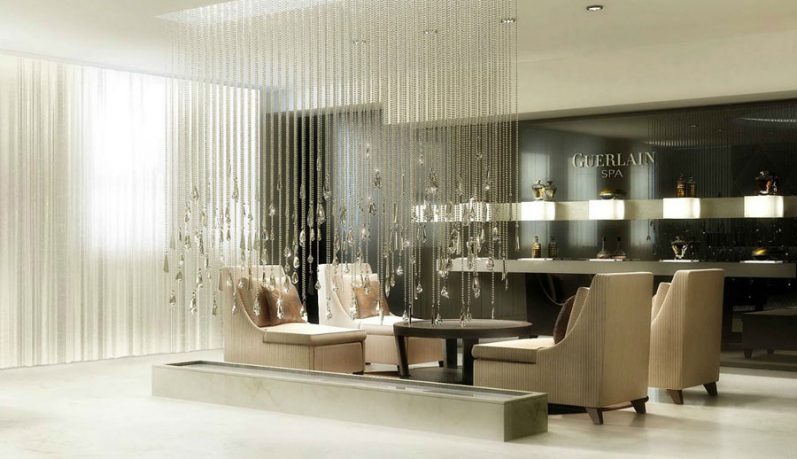 Guerlain Spa Reception Design Ideas