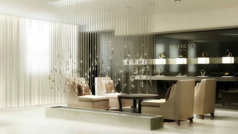 Guerlain Spa Reception Design Ideas