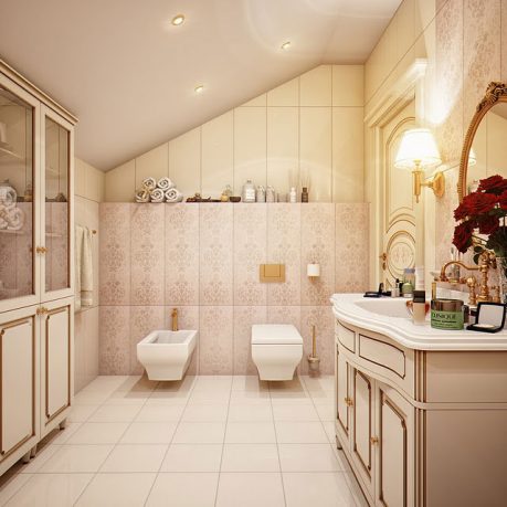 Interesting Modern Vitage with Beige Color