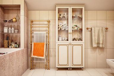 Luxurious Storage Unit Bathroom Design