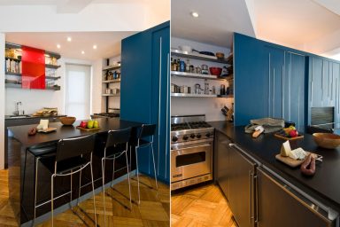Modern Black Counter Top Apartment Ideas