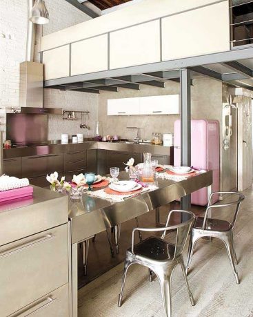 Modern House with Mild Steel Construction