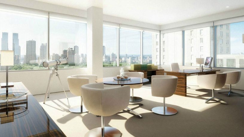 Modern Office with City View