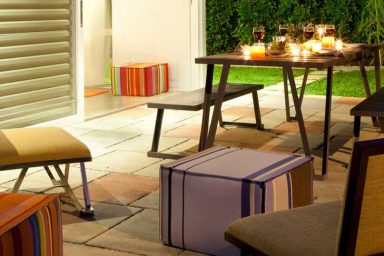 Romantic Outdoor Garden Dinning Table