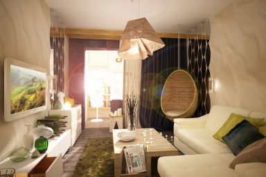 Small Living Room with Natural Light