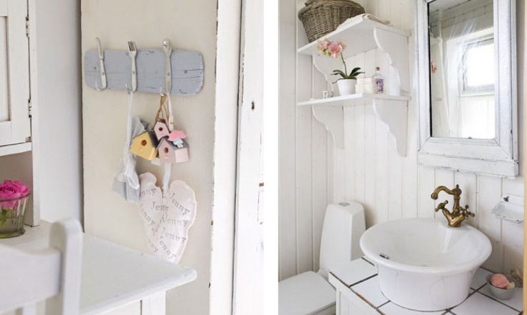 Small White Bathroom Design Inspirations