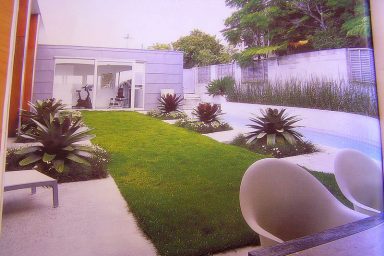 Beautiful Garden Lawn with Green Grass