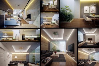 Cool Brown White Living Room Lights Ideas