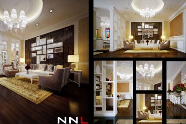 Creative and Minimalist Living Room Divider