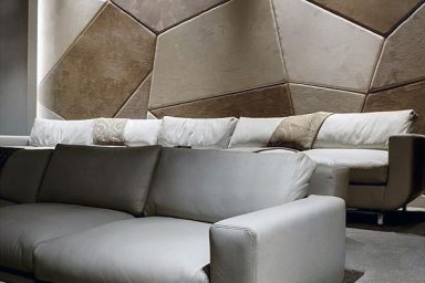 Luxurious Living Room with Beige Couch