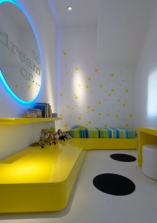 Beatutiful Yellow Bed for Girls