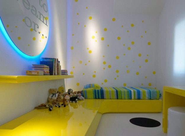 Beatutiful Yellow Bed for Girls