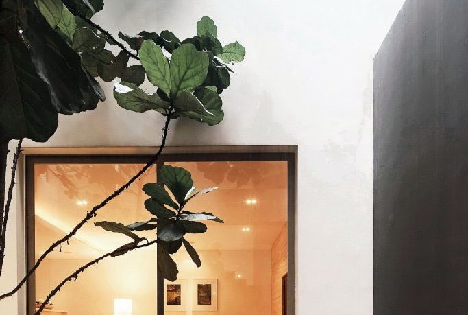 Courtyard Retractable Glass Design