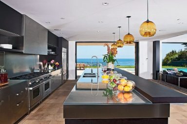 Glass Table Countertop Design