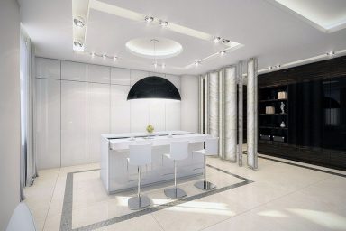 Modern White Kitchen Countertop Ideas