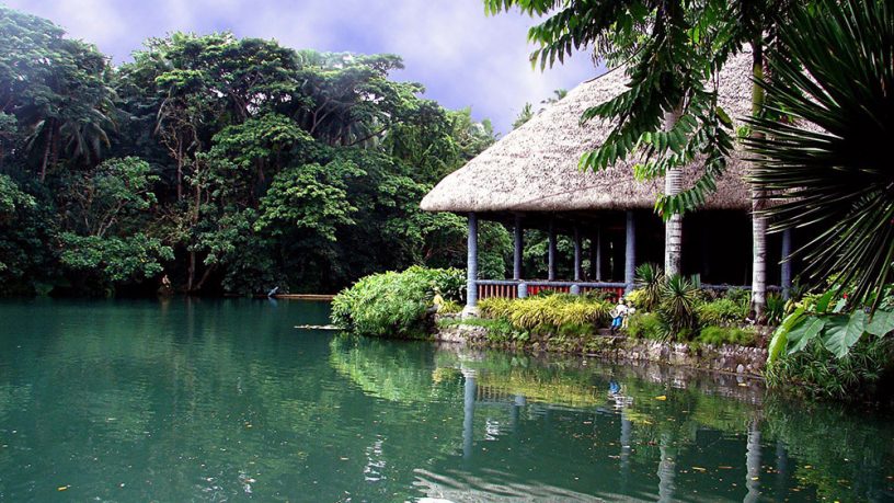 Villa Escudero in the Edge of Lake Labasin Philippines