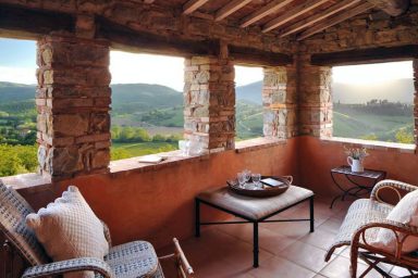 Amazing Villa Balcony with Beautiful View