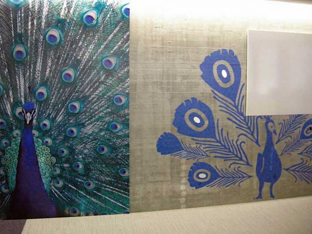 Beautiful Peacock Wall Art Design